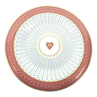 ウェッジウッド(WEDGWOOD)のウェッジウッド QUEEN OF HEARTS ケーキ皿 18cm(陶芸)