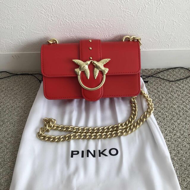 pinko lovebag グレー　新品　未使用　美品　タグ付き