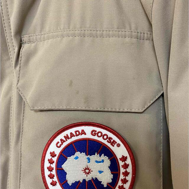 CANADA GOOSE(カナダグース)のカナダグース シタデル ベージュ Sサイズ  メンズのジャケット/アウター(ダウンジャケット)の商品写真