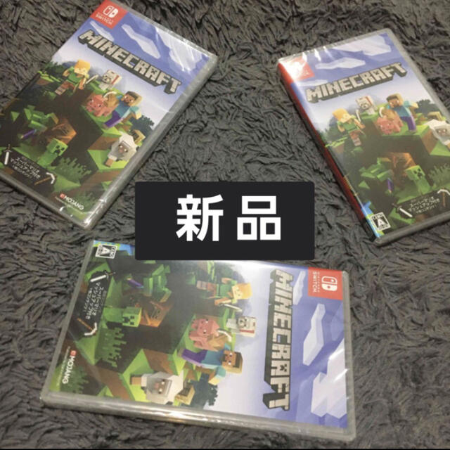 Minecraft Switchマインクラフトスイッチマイクラ新品未開封3点