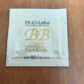 ドクターシーラボ(Dr.Ci Labo)のシーラボ　BBクリームエンリッチリフト　一回分(BBクリーム)