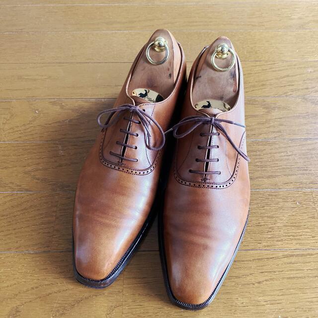 Crockett&Jones(クロケットアンドジョーンズ)の756.CROCKETT&JONES DALTON プレーントゥ 8.5E メンズの靴/シューズ(ドレス/ビジネス)の商品写真