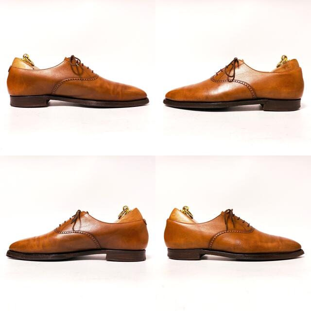 Crockett&Jones(クロケットアンドジョーンズ)の756.CROCKETT&JONES DALTON プレーントゥ 8.5E メンズの靴/シューズ(ドレス/ビジネス)の商品写真