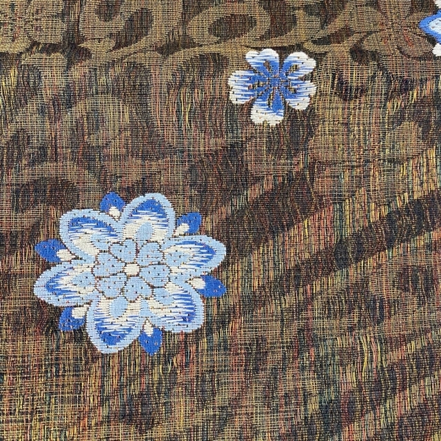 袋帯 美品 名品 全通 正絹 【】 3