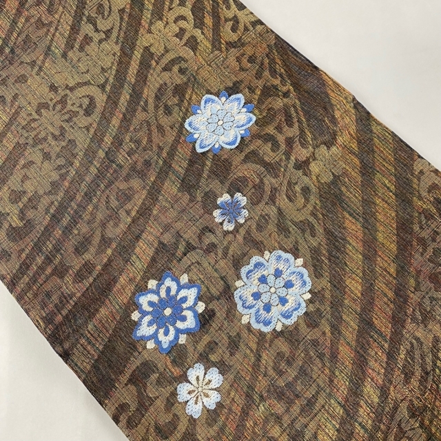 袋帯 美品 名品 全通 正絹 【】 5