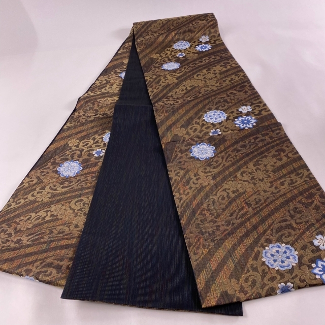 袋帯 美品 名品 全通 正絹 【】 6