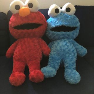 セサミストリート(SESAME STREET)のエルモ　クッキーモンスター　ぬいぐるみ　セット(ぬいぐるみ)