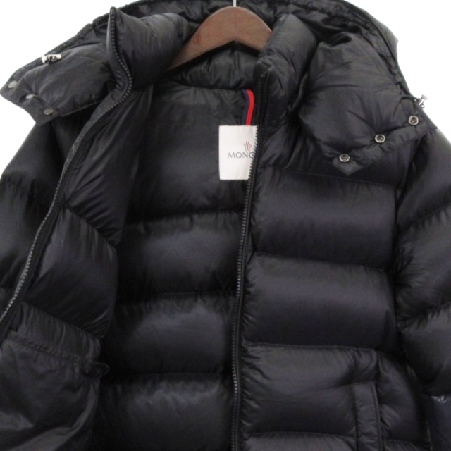 MONCLER(モンクレール)のモンクレール 19AW WILLM ダウンジャケット フード ナイロン 黒 1 メンズのジャケット/アウター(ダウンジャケット)の商品写真