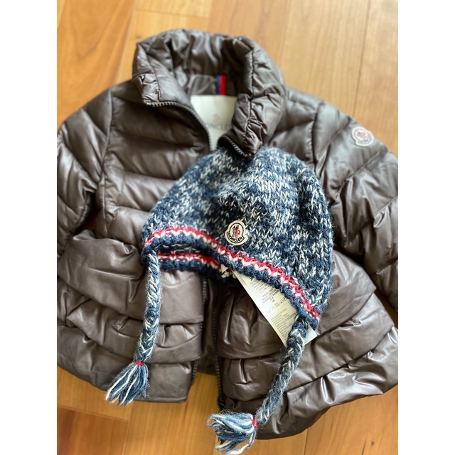 MONCLER - 最終お値下げ❤︎帽子付き モンクレールキッズ フリルコート