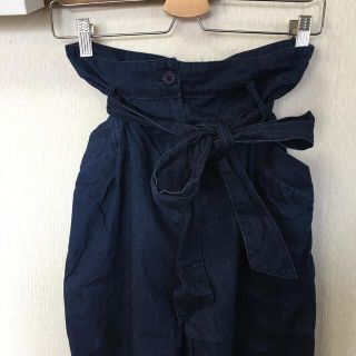 ローリーズファーム(LOWRYS FARM)の♡本日限定お値下♡LOWRYSFARM デニム リボン パンツ♡フリー(デニム/ジーンズ)