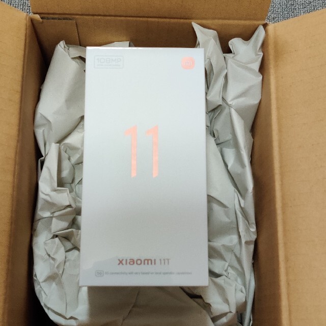 新品 未開封 シャオミ Xiaomi 11T 国内正規品 メテオライトグレー