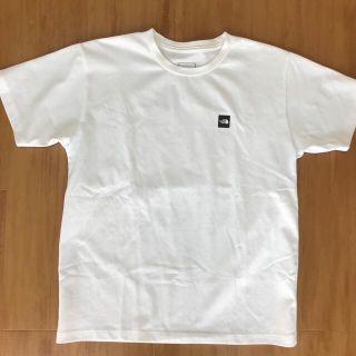 ザノースフェイス(THE NORTH FACE)のノースフェイス 白 white tシャツ ロゴ L(Tシャツ(半袖/袖なし))