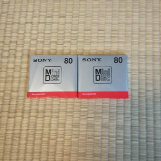 ソニー(SONY)の未開封 SONY ミニディスク MDW80T 2枚セット(その他)