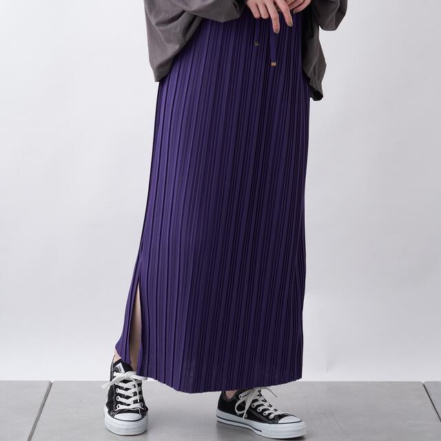 CIAOPANIC TYPY(チャオパニックティピー)のCIAOPANIC TYPY  カットプリーツIラインスカート レディースのスカート(ロングスカート)の商品写真