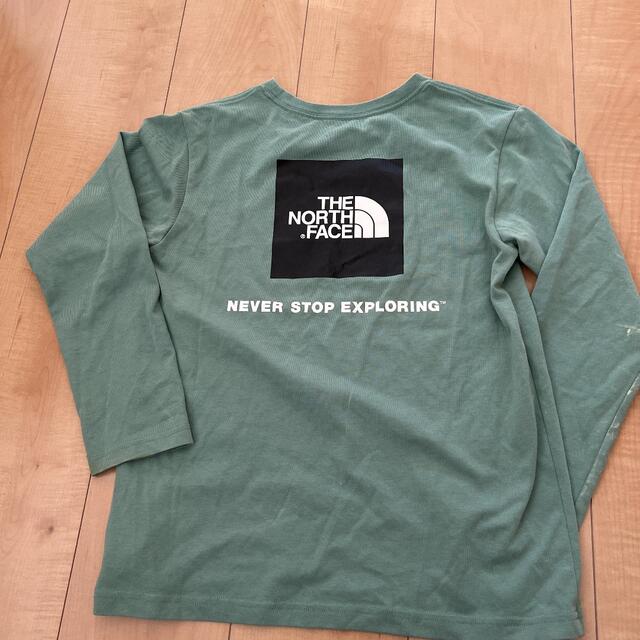 THE NORTH FACE(ザノースフェイス)のロンT 150 ノースフェイス キッズ/ベビー/マタニティのキッズ服男の子用(90cm~)(Tシャツ/カットソー)の商品写真