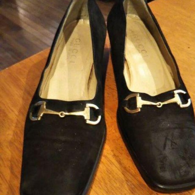 お値下げ!正規品グッチGUCCI 美品 ローヒールパンプス ホースビット