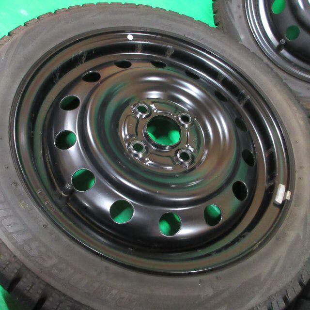 ダイハツ(ダイハツ)の希少 キャスト純正 165/55R15 バリ山スタッドレス ムーヴカスタム 自動車/バイクの自動車(タイヤ・ホイールセット)の商品写真