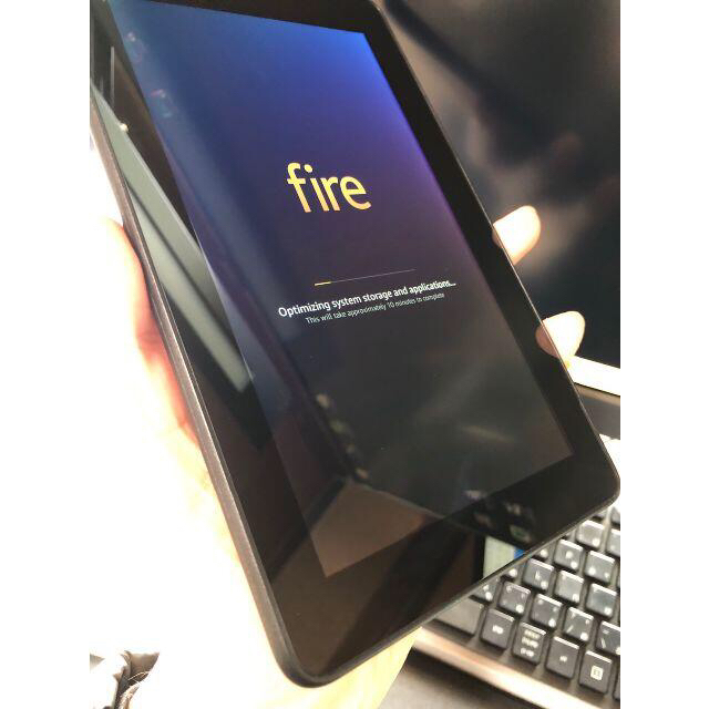 ANDROID(アンドロイド)のFire タブレット 8GB、ブラック(第5世代) スマホ/家電/カメラのPC/タブレット(タブレット)の商品写真