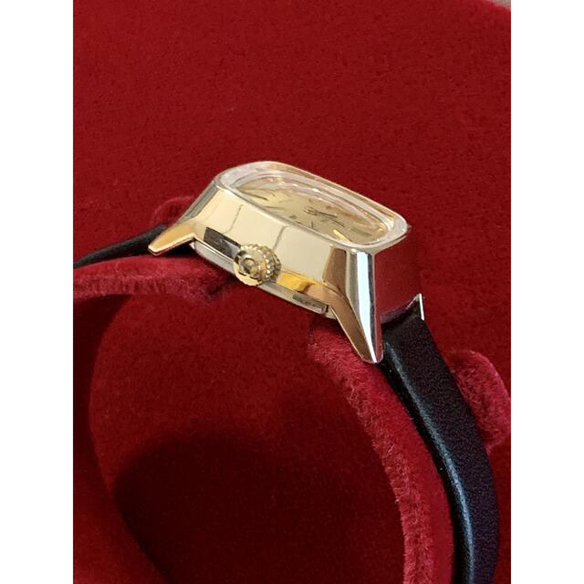 OMEGA(オメガ)の希少　OMEGA  DEVILLE Sapphette Rectanguar レディースのファッション小物(腕時計)の商品写真