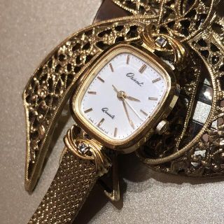 オリエント(ORIENT)のオリエント　ORIENT レディースウオッチ　ゴールド稼動品(腕時計)