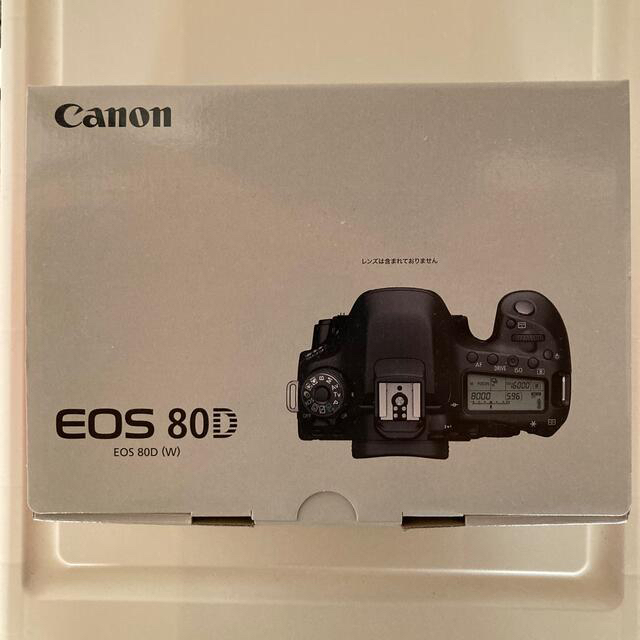 魅力の Canon - Canon デジタル一眼レフカメラ EOS 80D (W) ボディ