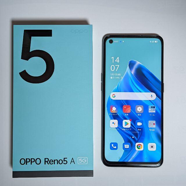 OPPO Reno5 A シルバーブラック SIMフリー版Reno5A - www.amsfilling.com