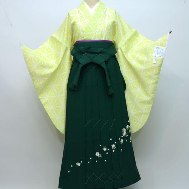 袴セット 茶色く ジュニア用へ直し135~150cm 麻の葉 袴変更可 袴セット 茶色く ジュニア用へ直し135~150cm 麻の葉 袴変更可
