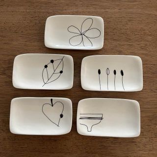 北欧風豆皿5枚セット(食器)