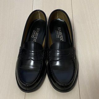 ハルタ(HARUTA)のHARUTA ローファー 黒 24.5cm black(ローファー/革靴)