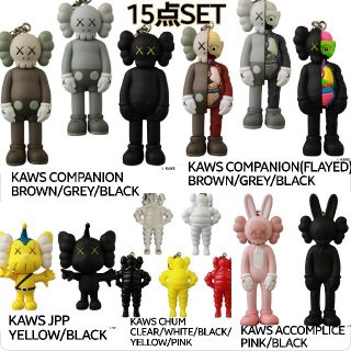 メディコムトイ(MEDICOM TOY)のKAWS KEYHOLDER 15点セット(その他)