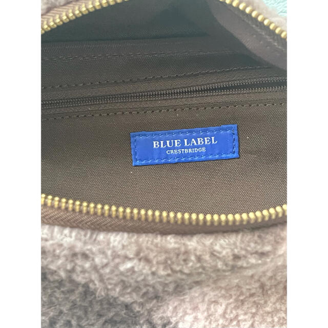 BURBERRY BLUE LABEL(バーバリーブルーレーベル)のバーバリーブルーレーベル クレストブリッジ ウエストポーチ レディースのバッグ(ボディバッグ/ウエストポーチ)の商品写真