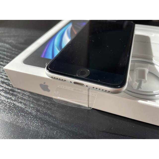 iPhone se2 (第2世代) ホワイト SIMフリー 64GB 5