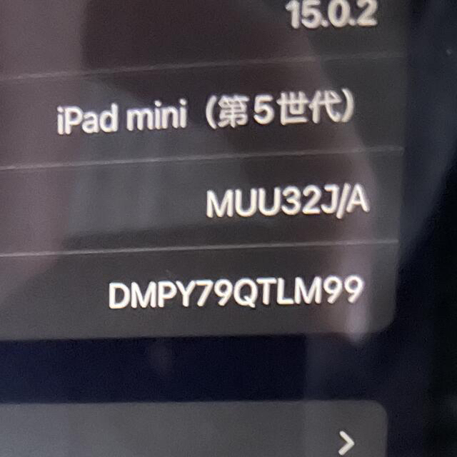 iPad mini5 256gb wifiモデル