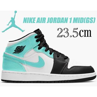 ナイキ(NIKE)の【新品】23.5㎝　NIKE GS AIR JORDAN 1 MID(スニーカー)