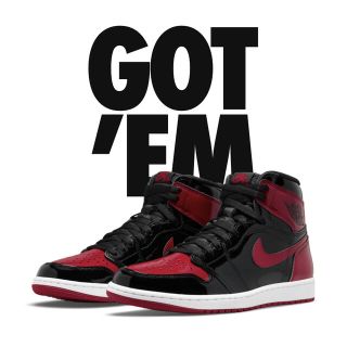 ナイキ(NIKE)のair jordan patent bred(スニーカー)