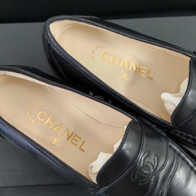 ーCHANEL シャネル ローファーー 2