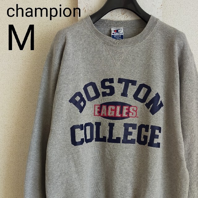 Champion(チャンピオン)のチャンピオン　トレーナー　スウェット　Mサイズ　BOSTON EAGLES メンズのトップス(スウェット)の商品写真