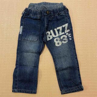 ベベ(BeBe)のBUZZ FUZZ キッズデニム　90cm(パンツ/スパッツ)