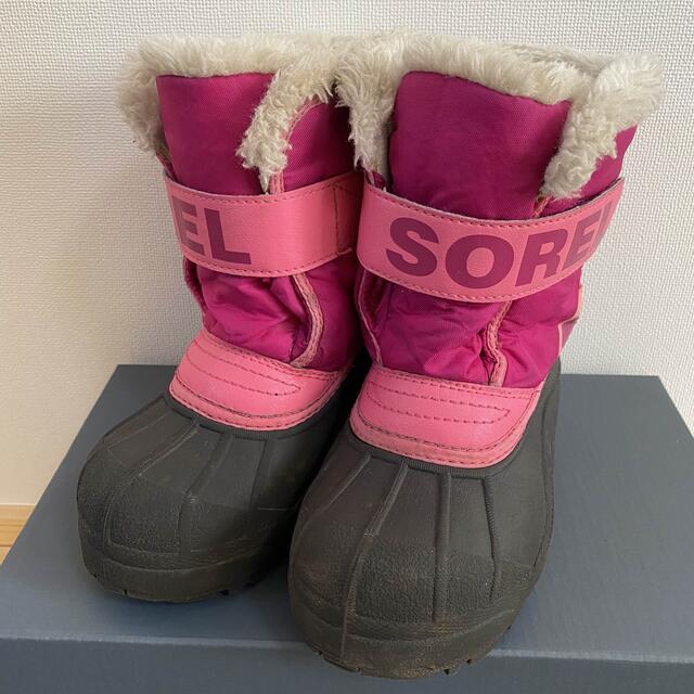 SOREL(ソレル)のソレル☆スノーブーツ 16cm キッズ/ベビー/マタニティのキッズ靴/シューズ(15cm~)(ブーツ)の商品写真