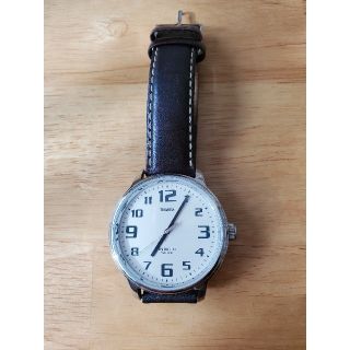 タイメックス(TIMEX)のTIMEX INDIGLO WR50M ブラウン 腕時計 タイメックス(腕時計(アナログ))