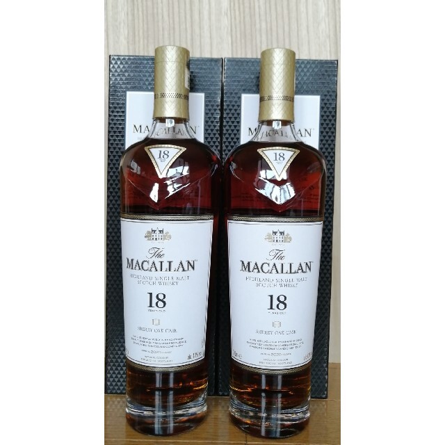 MACALLAN　マッカラン18年　2020年リリース　2本