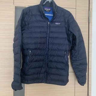 パタゴニア(patagonia)の美品パタゴニア　ダウンセーター(ネイビー)(ダウンジャケット)