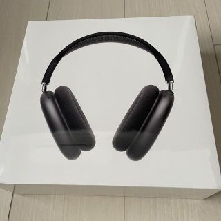 アップル(Apple)のAPPLE ワイヤレスヘッドホン AIRPODS MAX SPACE GRAY(ヘッドフォン/イヤフォン)