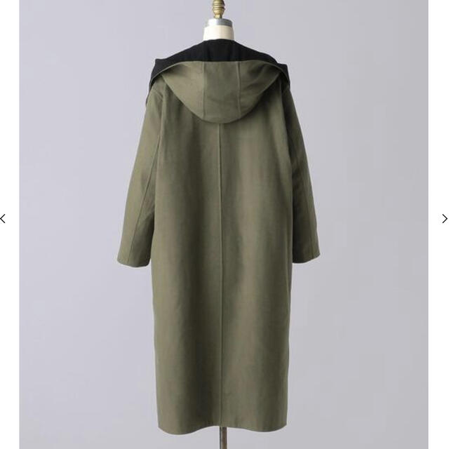 Drawer(ドゥロワー)のBLAMINK ブラミンク　ダブルフェイス　ノーカラー　コート レディースのジャケット/アウター(ロングコート)の商品写真