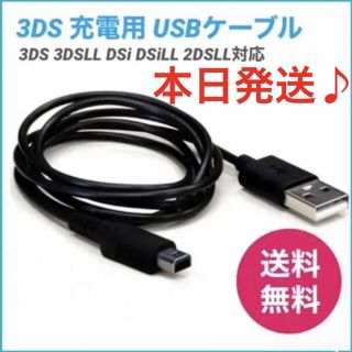 任天堂 3DS 2DS本体用USB充電器ケーブル(携帯用ゲーム機本体)