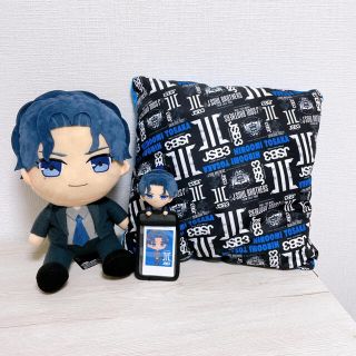 サンダイメジェイソウルブラザーズ(三代目 J Soul Brothers)のラスト1セット！ JSB ぬいぐるみ パスケース クッション 登坂広臣(ミュージシャン)