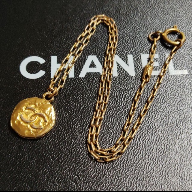 最高級 CHANEL CHANEL ネックレス ヴィンテージ ココマーク コイン