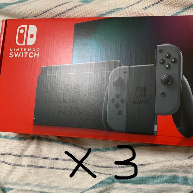 任天堂Switchグレー3台セット