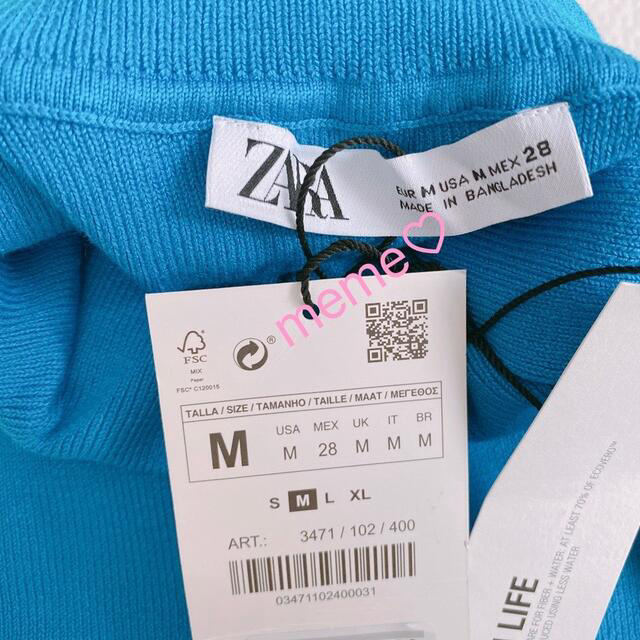 ZARA(ザラ)の【完売/新品】ZARA ハイネックニットセーター　M レディースのトップス(ニット/セーター)の商品写真