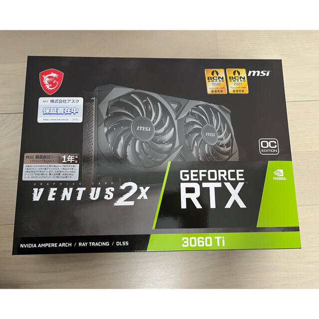 MSI GeForce RTX 3060 Ti VENTUS 2X OC LHR